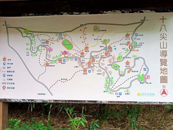 【小百岳集起來】新竹市綠肺的十八尖山 H132m, 小百岳 #0261341080