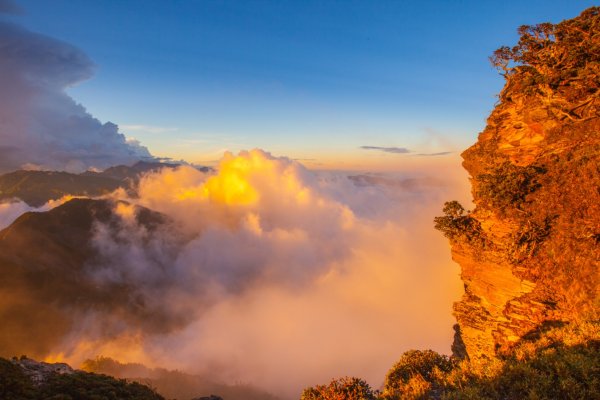 奇萊北壁下屏風山1010514