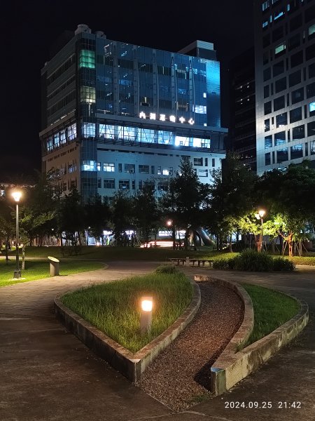 璀璨耀眼的夜景 - 大直美麗華、大稻埕、大港墘公園【臺北健走趣】【健走複利】2604614