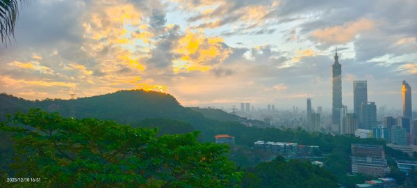 #天空之城 #穿雲箭 #虎山峰 #夕陽 #火燒雲 #夜景 #101大樓 12/182964815