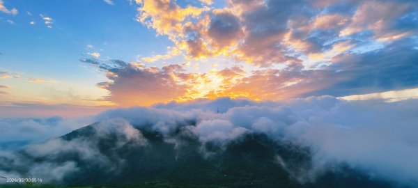 #大屯山 #雲瀑（過山雲） #日出 #滬尾碼頭 #夕陽 #虎山峰 #101大樓3065881