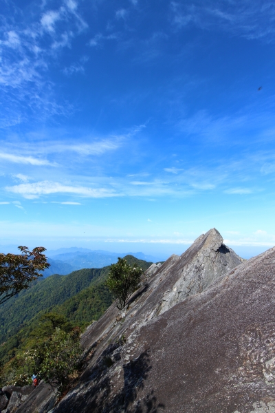 鳶嘴山，俯瞰西海岸，遠望玉山秀姑巒58065