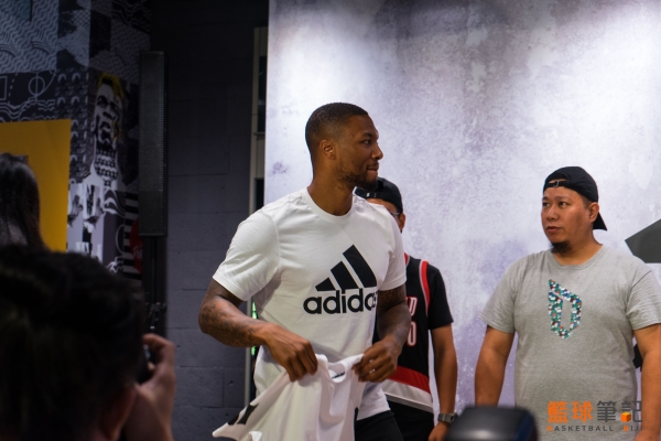 Damian Lillard adidas 忠孝店開幕記者會