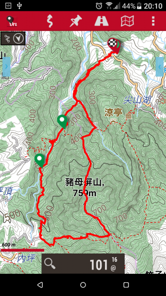 老梅冷泉/二坪頂古道/豬母屏山/青山瀑布417920