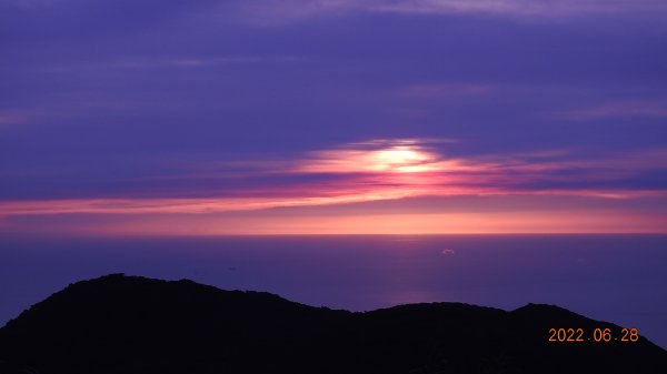 久違了 ! 山頂雲霧飄渺，坐看雲起時，差強人意的夕陽晚霞1748833