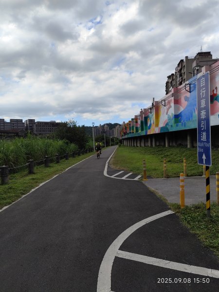 【臺北大縱走 8】萬壽橋頭(木柵)公車站→捷運關渡站［河濱自行車道］2881975