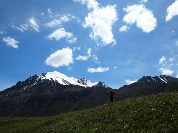 列寧峰(海拔7134米)--BC風景117572