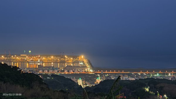 #觀音山 #夕陽 #夜景 #林梢步道 #關渡平原 #輻射霧  2/213003234