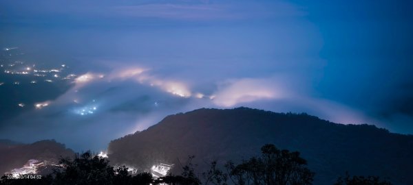 #二格山 #霧裡看花 #琉璃光 #曙光 #日出 #雲瀑 #雲海流瀑 10/142914025