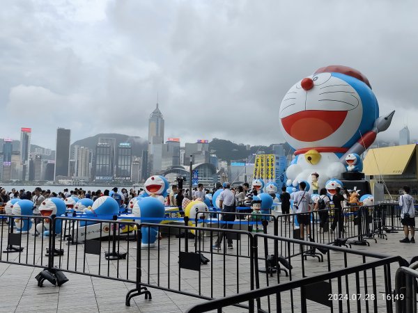 香港油麻地天后古廟→廟街→地鐵→尖沙咀 K11→維多利亞港→九龍圓方ELEMENTS→M+文化博物館