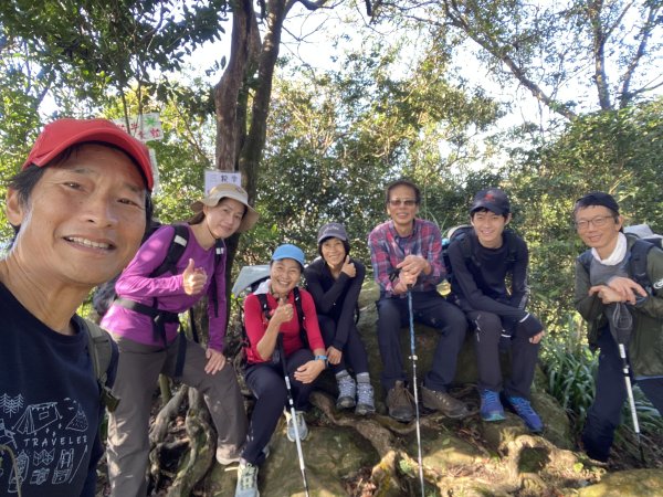 2025微笑山線大縱走尋寶集章任務-Ep.04【天上山系】望月亭桐花段｜石門內尖山東峰 ×石門內尖山2979092