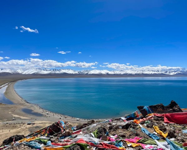 西藏的高山聖湖💙一措再措2907457