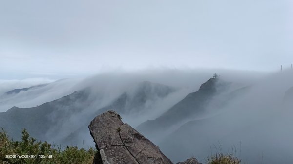 小觀音西峰雲海&雲瀑&霧虹觀音圈&夕陽，2/24元宵節快樂 ！2435948