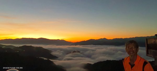 跟著雲海達人山友追雲趣-石碇十三股山晨曦/日出/火燒雲/雲海11/62337707