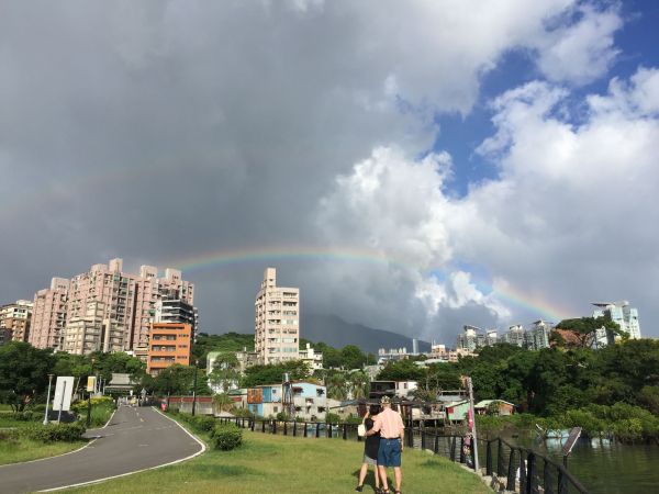 山竹颱風帶來北部雙彩虹與藍天綠水的祝福407776