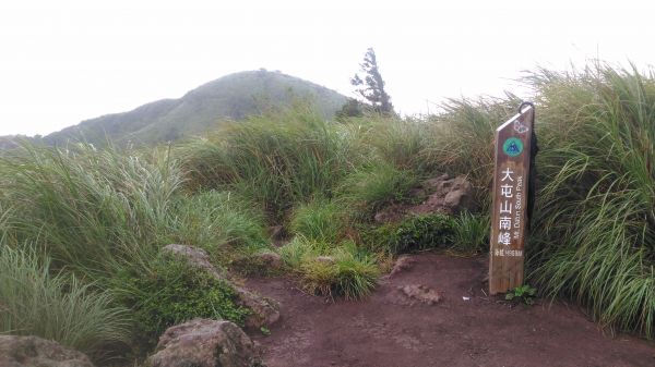 大屯山西峰後, 緊接著大屯山南峰174712
