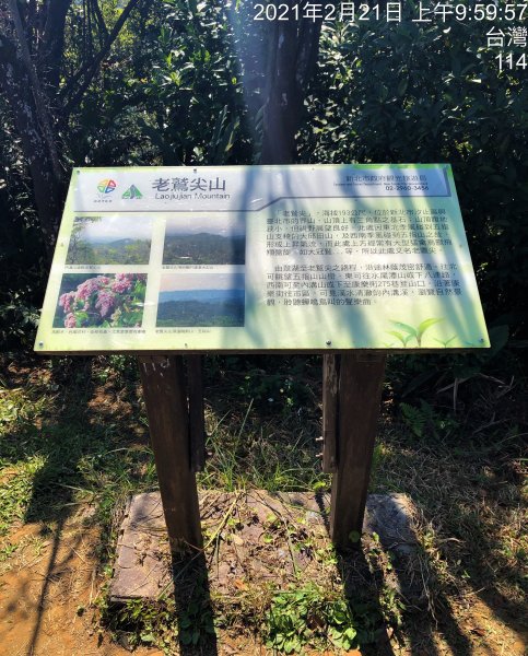 老鷹尖山 老鷹尖南峰 內溝山(大尖坪山)1292525