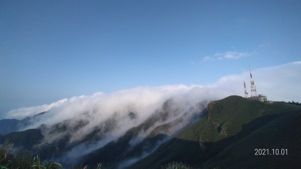 陽明山再見很滿意的雲瀑&觀音圈+夕陽，爽 !1475060
