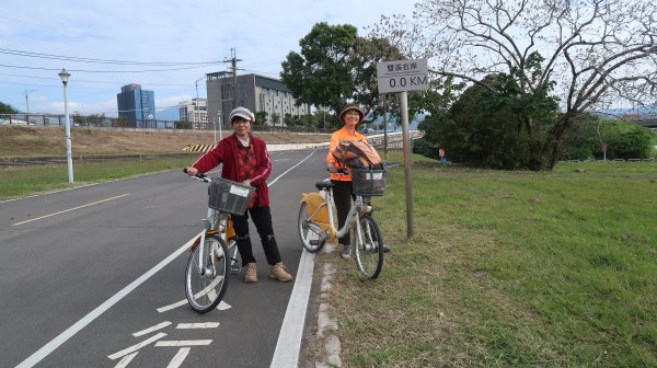 兩輪＋兩腿（二十）竹圍>關渡宮>下、中八仙> 雙溪河濱公園> 故宮>原住民文化公園