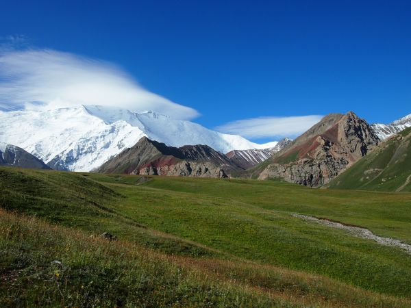 列寧峰(海拔7134米)--BC風景117570