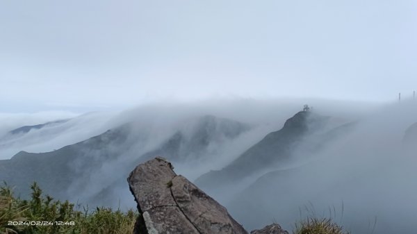 小觀音西峰雲海&雲瀑&霧虹觀音圈&夕陽，2/24元宵節快樂 ！2435947