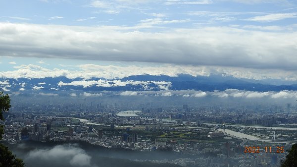 雲霧飄渺間的台北盆地&觀音山1926333