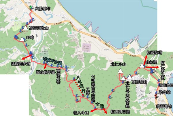 20251210萬里加投山-芎蕉坪古道-北八斗山東南峰-北八斗山-夏綠蒂山-神主嶺-陳明故居2958728