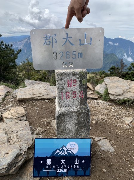 與玉山群峰的對話-郡大山