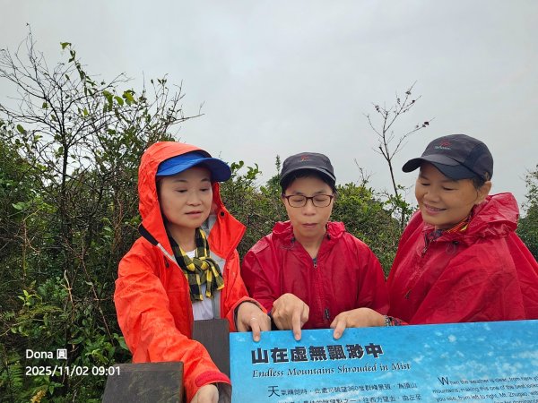 陽明東缺西縱走五連峰+小油坑山(H834m)2928980