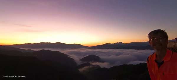 跟著雲海達人山友追雲趣-石碇十三股山晨曦/日出/火燒雲/雲海11/62337718