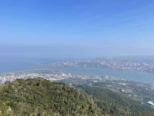 觀音山硬漢嶺｜遠眺淡水河口1297428