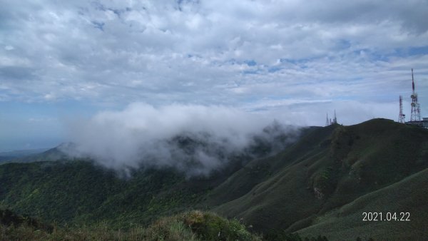 陽明山再見雲瀑觀音圈+月亮同框&夕陽4/22&241359268