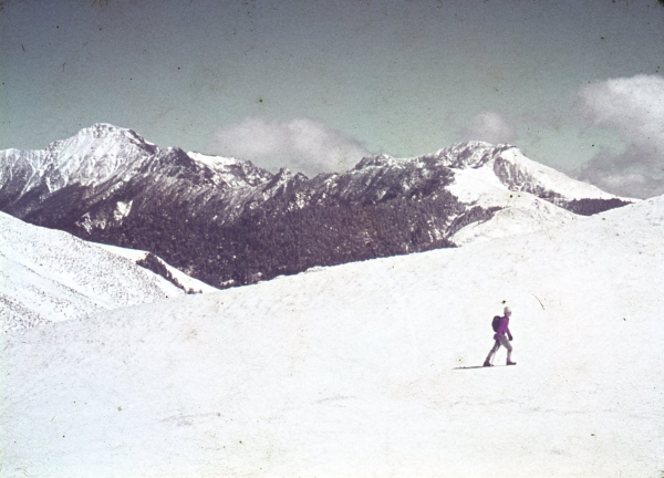 1972 春節奇萊南峰 能高北峰見瑞雪25953
