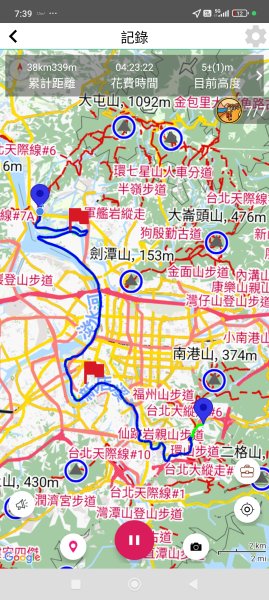 【臺北大縱走 8】萬壽橋頭(木柵)公車站→捷運關渡站［河濱自行車道］2882015
