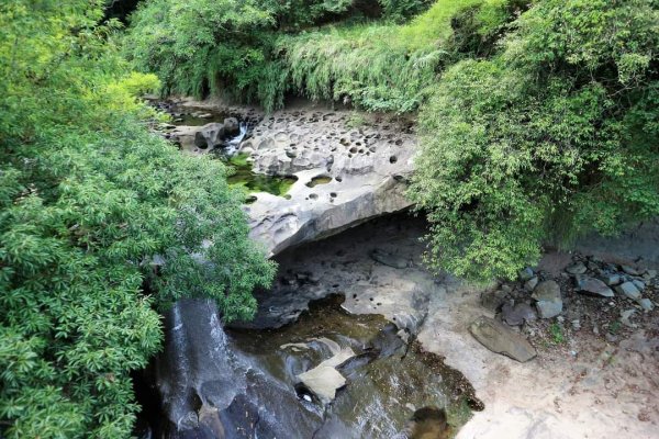 平溪 十分瀑布。壺穴地質景觀 垂廉型瀑布 臺版尼加拉瀑布2206126