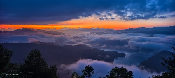 #石碇後山 #月亮 #曙光 #反燒 #日出 #雲海 8/3&103094713