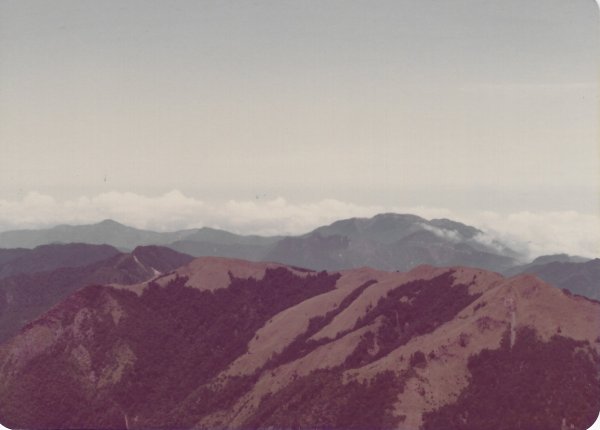 大霸尖山(登頂)群峰-民國71年720808