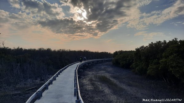 《彰化》海空夕陽｜芳苑海空步道濕地紅樹林202401072397718