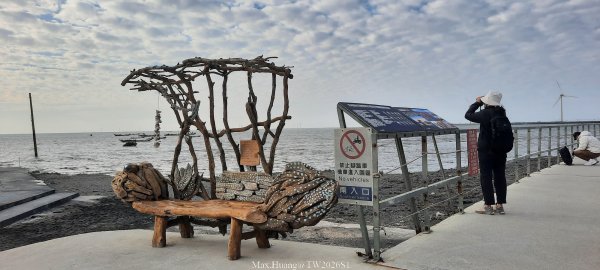 《彰化》海空夕照｜王功燈塔及芳苑海空步道健行賞冬候鳥202601102980251