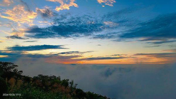 觀音山夕陽火燒雲雲海10/262636371