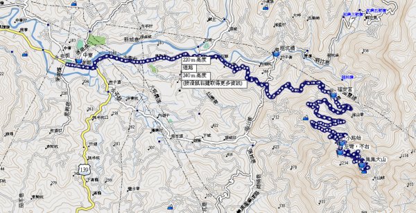 集集大山中寮後山路線（不通）1705732