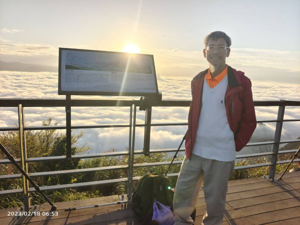 觀音山日出雲海+觀音圈+下弦月+曙光火燒雲&太平濱海步道晚霞海霧&琉璃光2/182035147