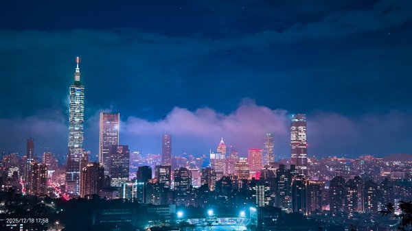 #天空之城 #穿雲箭 #虎山峰 #夕陽 #火燒雲 #夜景 #101大樓 12/182964791