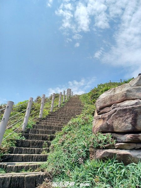 【新北金山】三面臨海視野佳。 獅頭山公園步道x神秘海灘x燭臺雙嶼2818746
