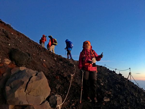 日本最高峰富士山登頂記369674