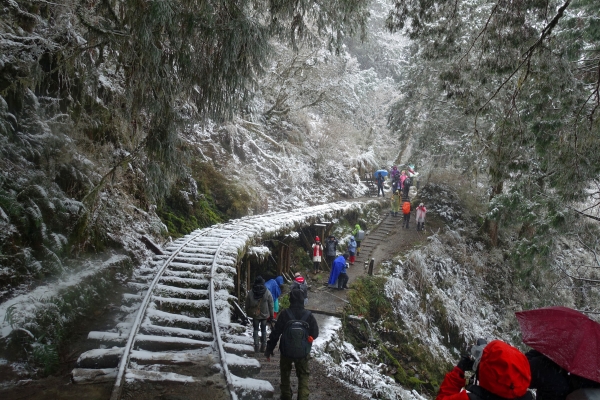 下雪。見晴懷古步道2018.02.03263923