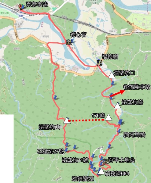 20250625遠望坑口-遠望坑崙-176峰-陸軍路礦864-遠望坑山O型2826177