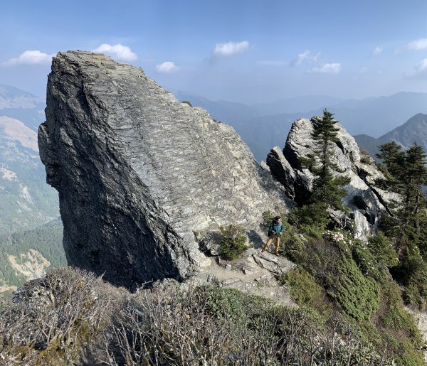 【百岳】奇萊北壁下屏風，驚險刺激的旅程2392056