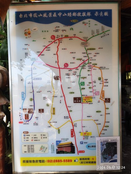 劍潭山、森林方舟、微風平台、圓山水神社、劍潭公園、八二三砲戰紀念公園3066010