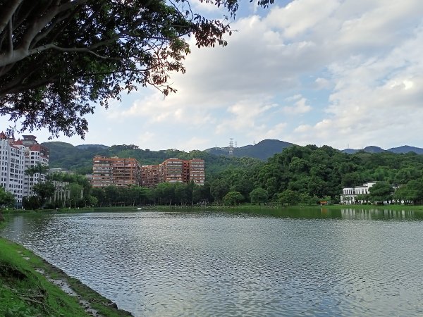 《山青水綠的碧湖公園登山、環湖步道》封面